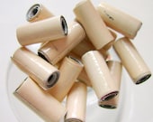 Ivory Tube Beads
