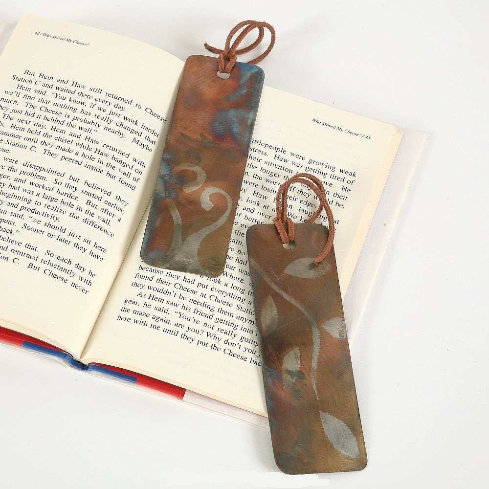 Stainless Steel Bookmarks Three -Eco friendly stocking stuffers.