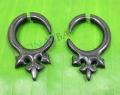 cross wooden fake gauges