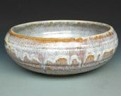 Serving Bowl Shallow Speckled Stone A