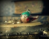 A Bit of Whimsy... necklace little bird sparrow swallow colorful whimsical fairy tale silver bohemian gypsy boho chic elegant