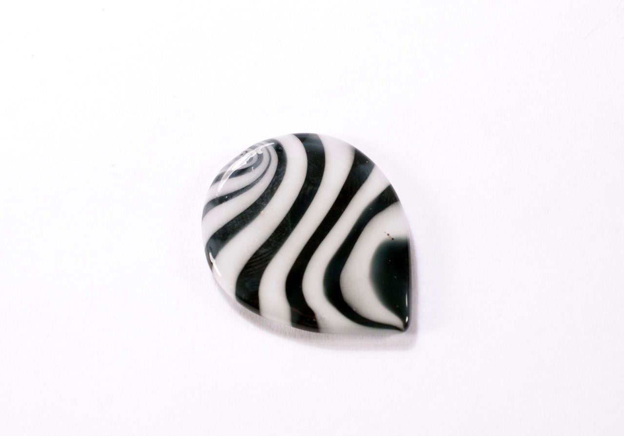 Black & White Guitar Pick