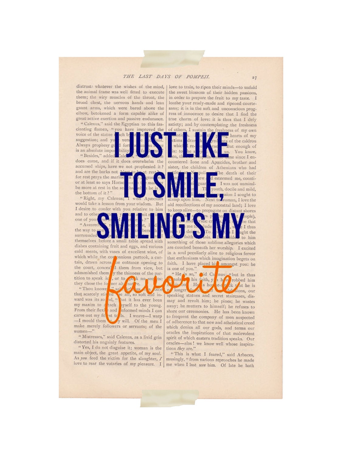christmas decor - I Just Like to Smile Smiling's My Favorite - buddy the elf quotes