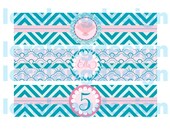DIY Printable Vintage Mermaid Water Bottle Labels Il_170x135