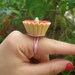 Strawberry tart Eraser Ring