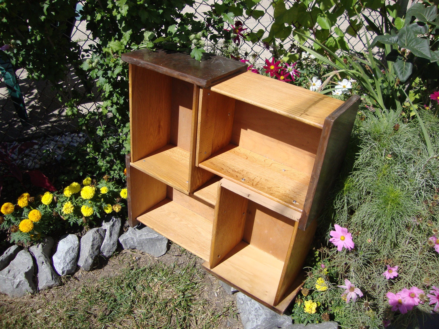 Repurposed Drawers- shelf unit- recycled Modern functional art shelf FREE SHIPPING Repurposed Drawers- shelf unit- recycled Modern function