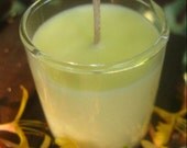 White Tea and Ginger Vegan Soy Golden Votive Candle