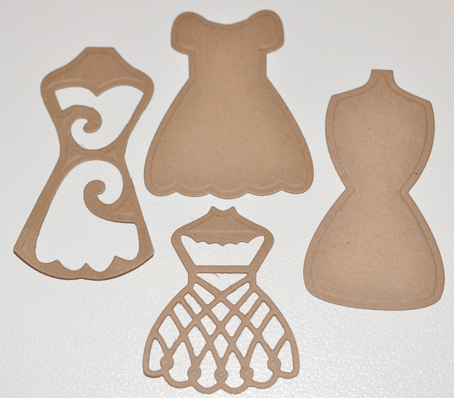 Dress Die Cuts Dressform Dress Form Spellbinders Scrapbooking Cardmaking Supplies Decorative Dress Forms