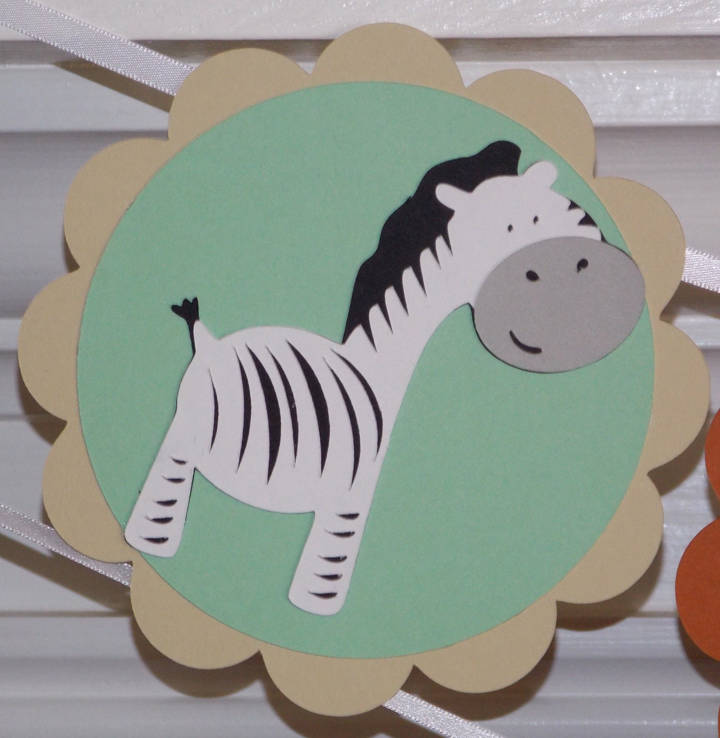 Safari Friends Welcome Baby Shower Banner ... Zebra Lion Monkey Elephant ...  green charcoal grey brown ... MADE TO ORDER ...  Adjustable