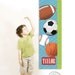 Sports Growth Chart for Children, Sports Balls,13" X42" Inches, Height Chart, Birthday gift, Holiday Gift