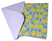 Decorative Buttercup Greeting Card