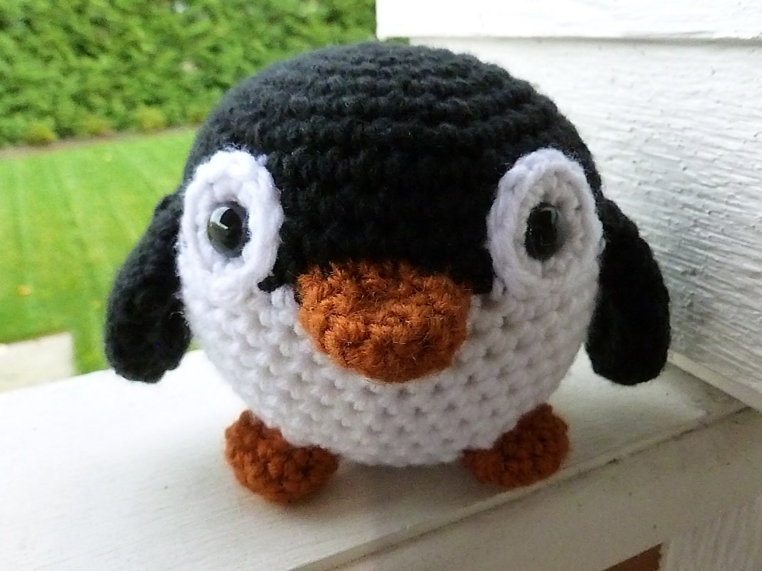 Made to Order-Louis the Penguin Crocheted Toy