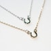 Silver Horseshoe Necklace