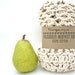 Farmers Market Bag - Reusable Cotton Grocery Tote - Tweed