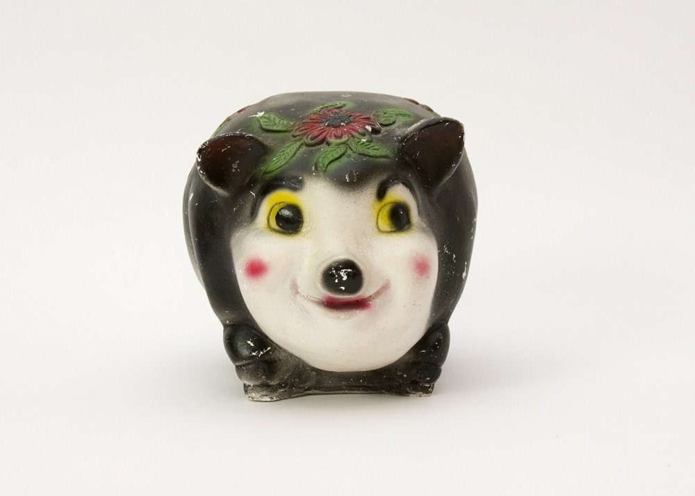 Piggy Bank - Mid Century, Chalkware, Pig