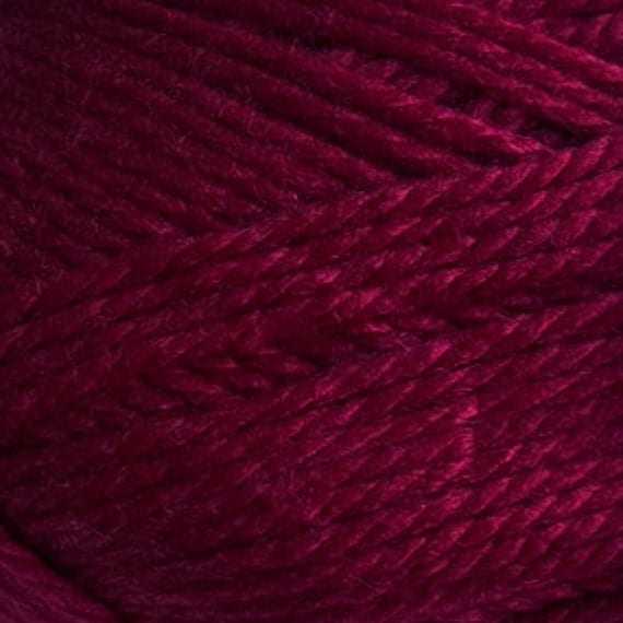 Cascade Pacific Chunky Wool/Acrylic Blend Yarn in BEET, Color 53