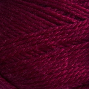 Cascade Pacific Chunky Wool/Acrylic Blend Yarn in BEET, Color 53