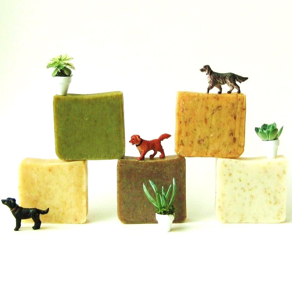 Handmade Soap - Choose Any 5 Bars of Vegan Organic Cold Process Soap