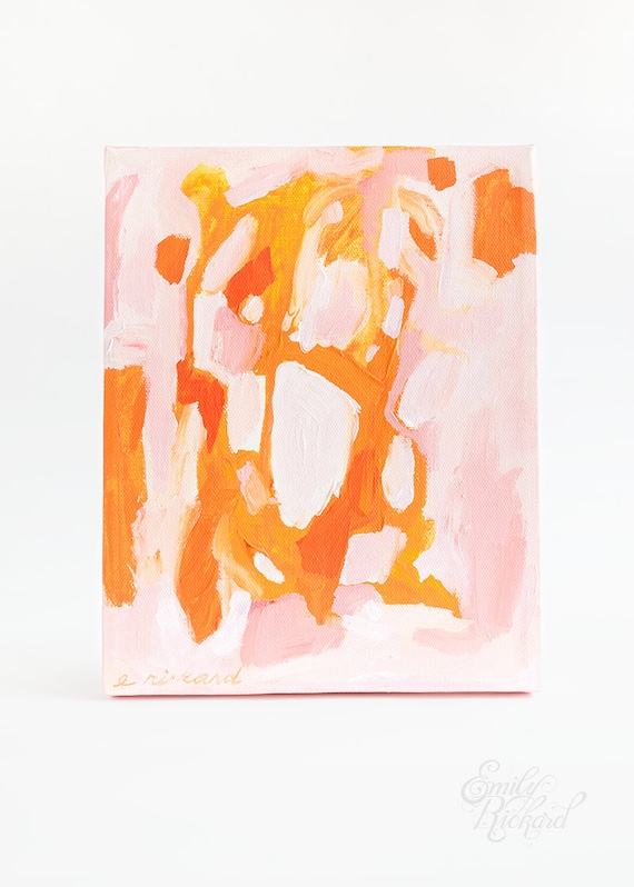 Candy Coated, Original Abstract Acrylic Painting on Canvas