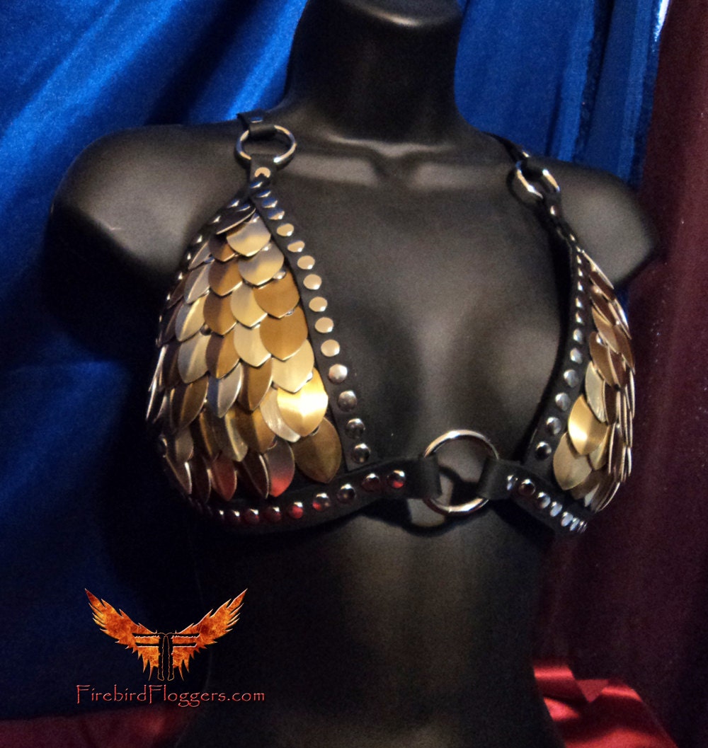Dragon Scale Bra, Armor, Costume