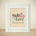 Art for Quilters and Sewing Rooms - And Make it Work - 8 x 10 Fashion Designers, Quilters, Project Runway, Typography Poster Art Print