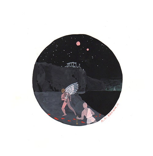 The Gate of Azhkar . The Trail of Druka . Print
