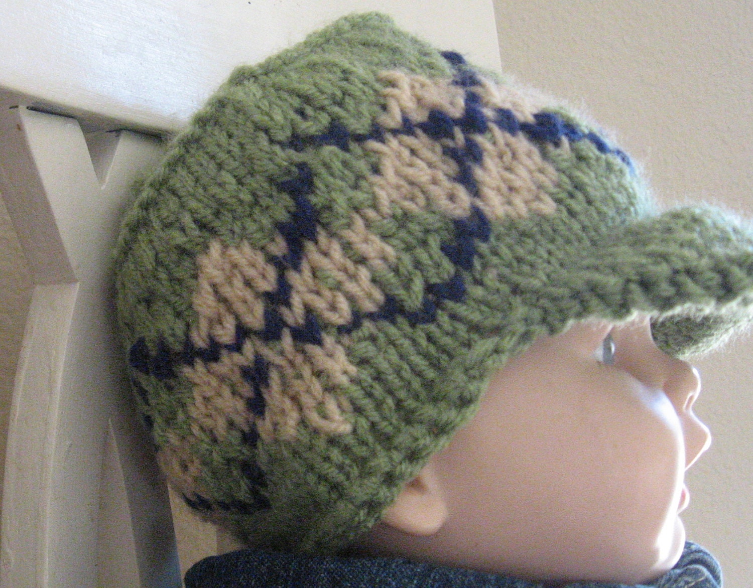 Custom Knit Cadet Style Hat