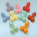 Set of rainbow Penis Soaps - bachelorette bridal shower gag novelty gift party favor soap