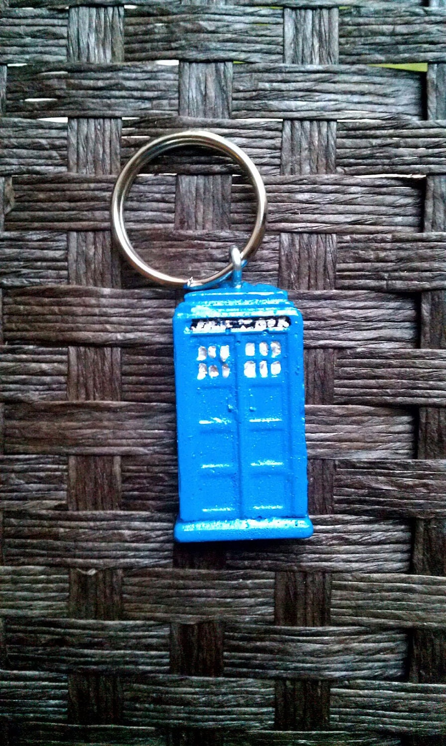 Tardis Key Chain