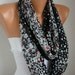 Infinity Scarf Shawl Circle Scarf Loop Scarf Gift -fatwoman