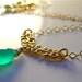 Glowing Green AAA Onyx Gold READY to SHIP, Emerald Green, May Birthstone Gift, Fashion Accessory, Matte Gold, Marquis Cut