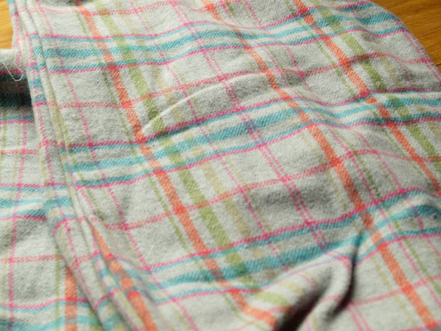 Infinity Scarf--grey flannel