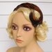 Vintage Feather Hat ... Vibrant Autumn Colors