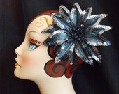 Burlesque Silver Starburst Flower
