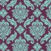 Joel Dewberry - AVIARY 2 - Damask in Plum JD43 - Free Spirit Fabric - 1 Yard
