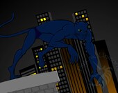 The Leopard, Half Man Half Leopard, 8.5 x 11 print