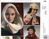 McCall's M5541 Misses' Hats, Scarves and Mittens Sewing Pattern - Uncut - All Sizes