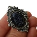 Constellation Necklace with Blue Goldstone Opal