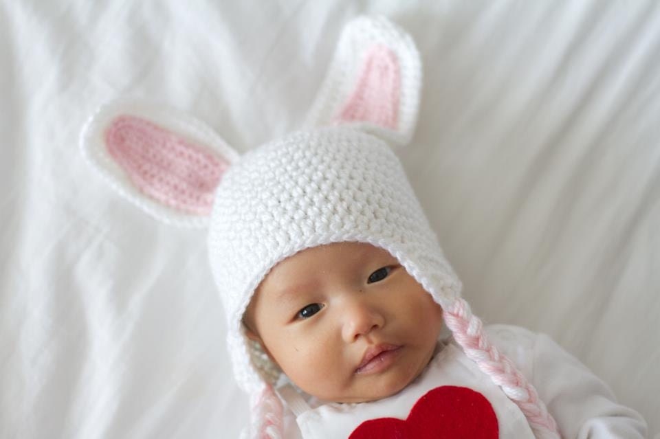 LI'L BUNNY - Bunny Rabbit Beanie/Hat