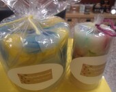 Custom Baby Treasure Candles - beautiful scented candles hand poured containing 1 genuine faceted gemstone or diamonds per candle