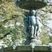 Paris Photography - Under Paris Skies - Fine art travel photography - vintage fountain sculpture, trees - blue, green