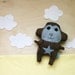Kaden the Brown Monkey Plush