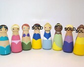 IN STOCK - Pretty Princess Wooden Doll Play Set