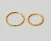 BUILD YOUR OWN - Set of 2 Rings - Any Size and Color - 925 Sterling Silver