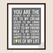 You Are The Peanut to My Butter - FULLY Customizable Colors and Text 8x10 Print - Others Sizes Available