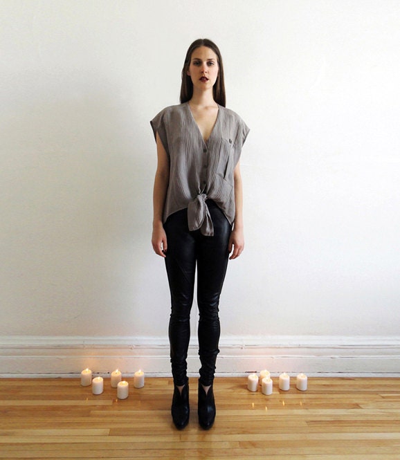 Genuine Leather Leggings
