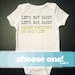 Correct Punctuation - Let's Eat - One Piece Baby Bodysuit - Funny Baby - Humor Children's Clothing - Baby and Toddler and Kid's