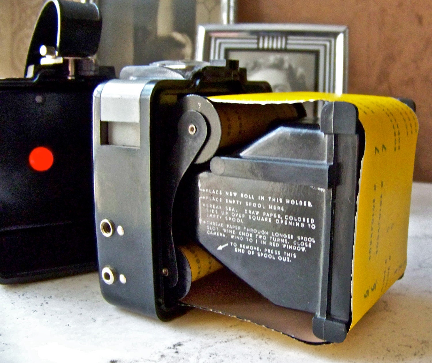 Vintage Kodak Brownie Hawkeye Camera