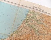 Cardigan vintage map, Wales  - Vintage Map -  Welsh map