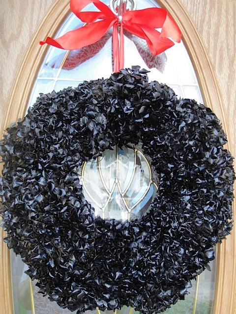 Oregon State Beavers Black And Orange Hydrangea Wreath  Halloween Wreath   Now On Sale
